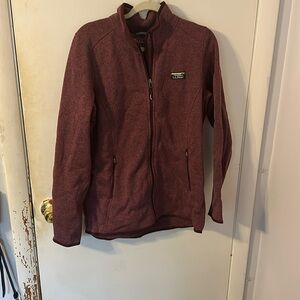 LLBean zipdown fleece
